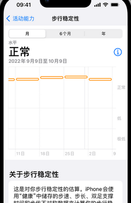 东胜iPhone手机维修如何在iPhone开启'步行稳定性通知'