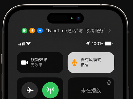 东胜苹果授权维修网点分享iPhone在通话时让你的声音更清晰 