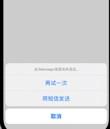 东胜apple维修iPhone上无法正常发送iMessage信息