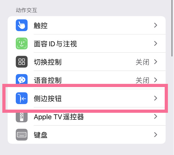 东胜苹果14维修店分享iPhone14 Plus侧键双击下载功能关闭方法 