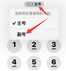 东胜苹果14维修店分享iPhone 14 Pro Max使用副卡打电话的方法 